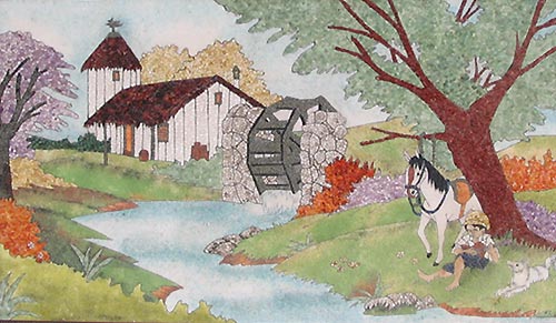 Paisagem no campo