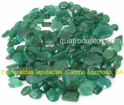Esmeraldas lapidadas