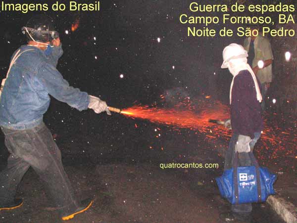 Guerra de espadas em Campo Formoso, Bahia