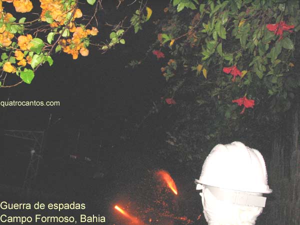 Guerra de espadas em Campo Formoso, Bahia