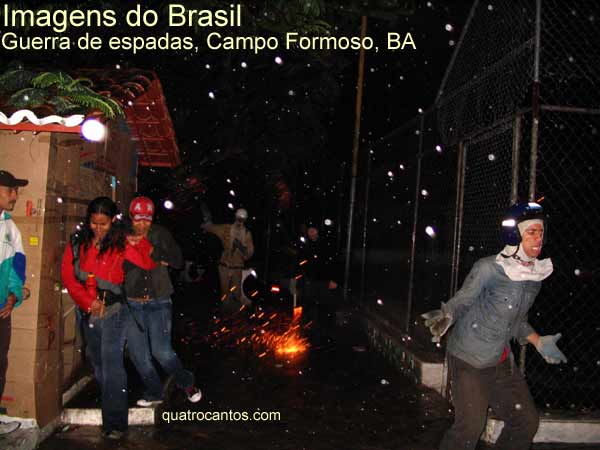 Guerra de espadas em Campo Formoso, Bahia