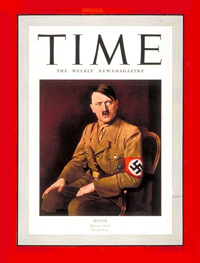 Adolf Hitler, o homem do ano