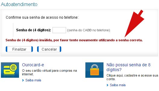 Golpe da página clonada do Banco do Brasil Golpe da página clonada do Banco do Brasil