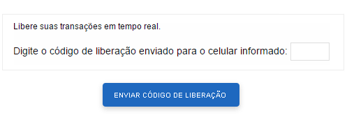 Código de liberação 