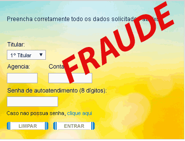 Urgente Banco do Brasil - golpe da página clonada Urgente Banco do Brasil