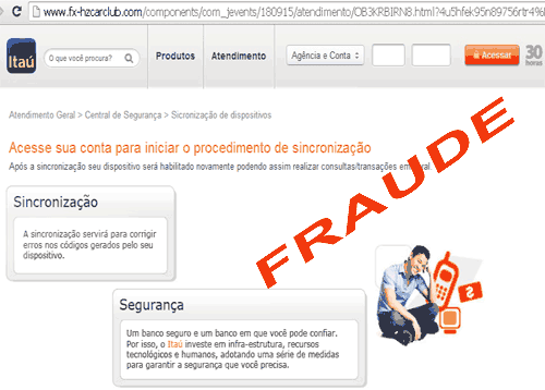Golpe do Informativo de segurança Golpe do Informativo de segurança