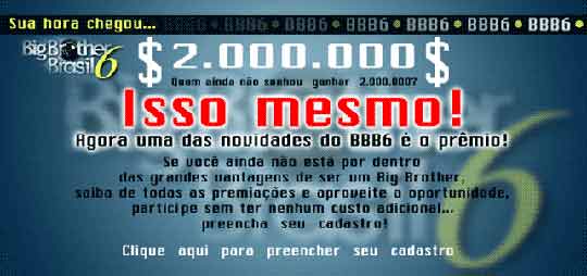 Big Brother Brasil 6