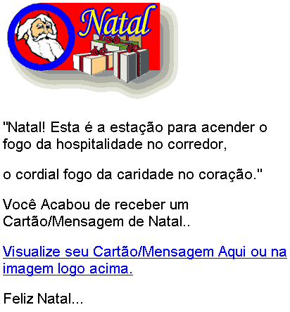 Cartão de Natal instala Trojan.DownLoader