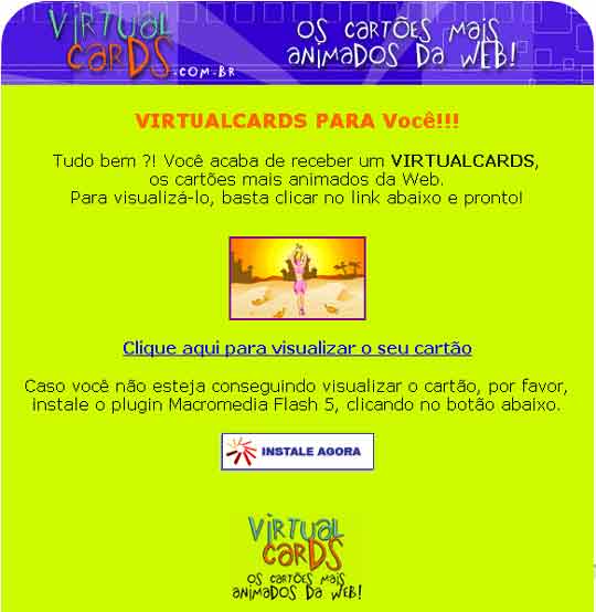 Falso Virtual card