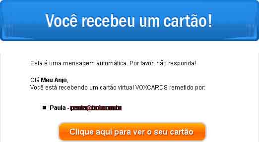 Falso cartão Voxcard