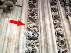 Astronauta na catedral de Salamanca