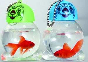 Chaveiro com peixe