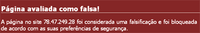 Página falsa do Programa Cielo Fidelidade