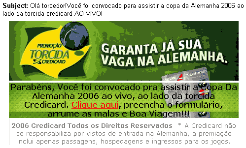 Vaga na Copa da Alemanha é golpe de vigarista