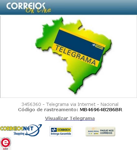 Falso telegrama