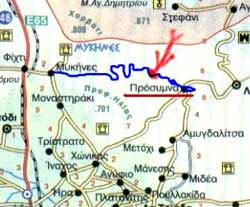 Detalhe do mapa