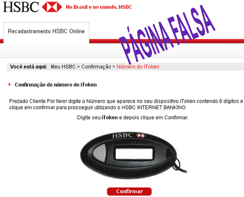 Relações de Segurança HSBC BRASIL. Relações de Segurança HSBC BRASIL.