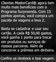 Falsa mensagem da Mastercard