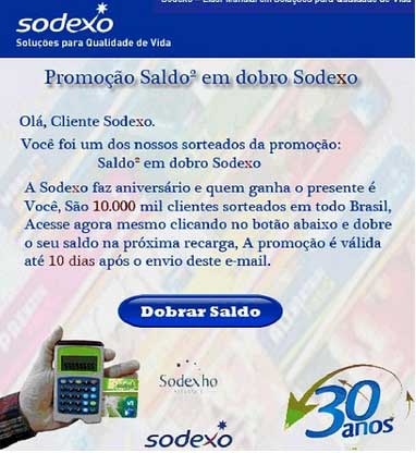 Promoção Dobrar Saldo