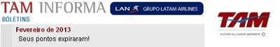 TAM, passagens aéreas