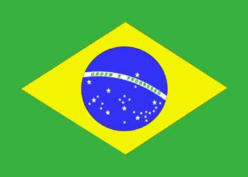 Bandeira do Brasil.