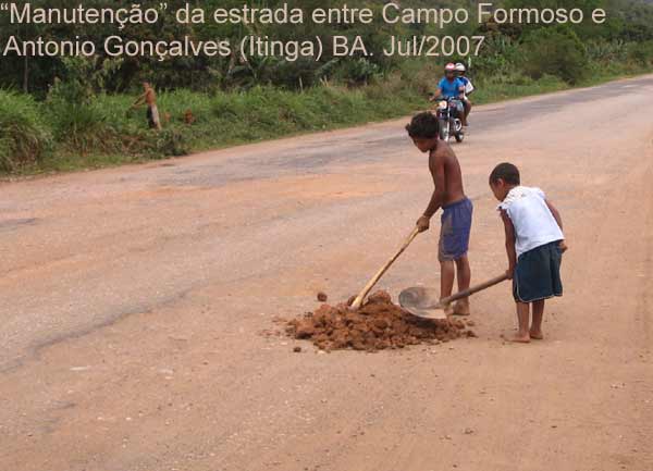 Manutenção de estradas 